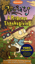 A Rugrats Thanksgiving (VHS, 1997) Factory Sealed Bonus Cartoons Nickelodeon Kid - £18.10 GBP