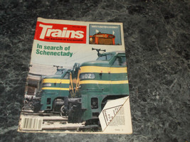 Trains Magazine The Magazine of Railroading April 1985 - £2.33 GBP