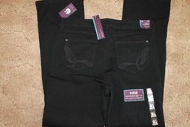 Gloria Vanderbilt Womens Bootcut Jeans, 16, Black - £34.99 GBP