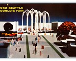 Artist Concept Federal Science Pavilion Seattle World&#39;s Fair Chrome Post... - £3.11 GBP