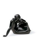Lladro 01008277 Idea Ebony Look Figurine New - $470.00