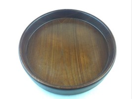 Vintage Danish  Denmark BR Modern Wooden Teak Bowl Mid Century Mod Flaws - $98.00