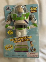 Disney Pixar Toy Story Buzz Lightyear Battery Automatic Bubble Machine Parks - £31.43 GBP