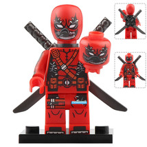 Venompool (Venom Deadpool) Marvel Super Heroes Lego Compatible Minifigure Bricks - £2.33 GBP