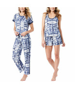 Lucky Brand Ladies&#39; 4Pc PJ Set Super Soft Knit Size: S, Color: Winter Ti... - £31.44 GBP