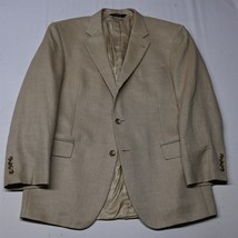 Jos A Bank 42R Gold Herringbone Signature Silk Camel Hair Blazer Jacket ... - $69.99