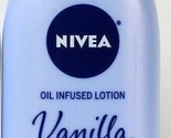 1 Bottles Nivea 16.9 Oz Vanilla &amp; Almond Oil Infused Quick Absorbing Lotion - £19.74 GBP