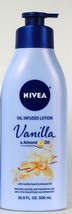 1 Bottles Nivea 16.9 Oz Vanilla &amp; Almond Oil Infused Quick Absorbing Lotion - £19.63 GBP