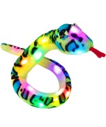 Houswbaby 40 Realistic LED Snake Stuffed Animal Light up Glowing Lifelik... - £36.96 GBP