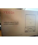 Yeedi M14 Plus Robot Vacuum and Mop, 18,000Pa Suction, OZMO Roller, White - $989.95