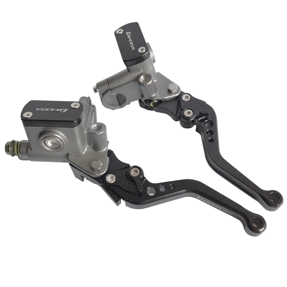 1 Pair lever Adjustable Handle Hydraulic clutch ke Pump Piston 14 mm Master Cyli - £225.76 GBP