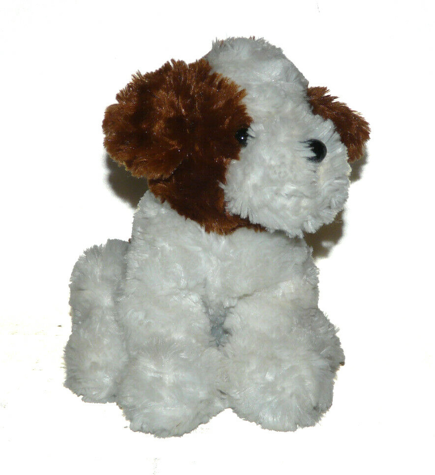 RARE 10 inch Circo Plush Dog Puppy Terrier Stuffed Animal Lovey Brown White - $24.63