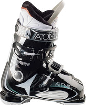 Atomic Womens Live Fit 60 Alpine Ski Boots, Black/White, Size 23.5 - £60.13 GBP