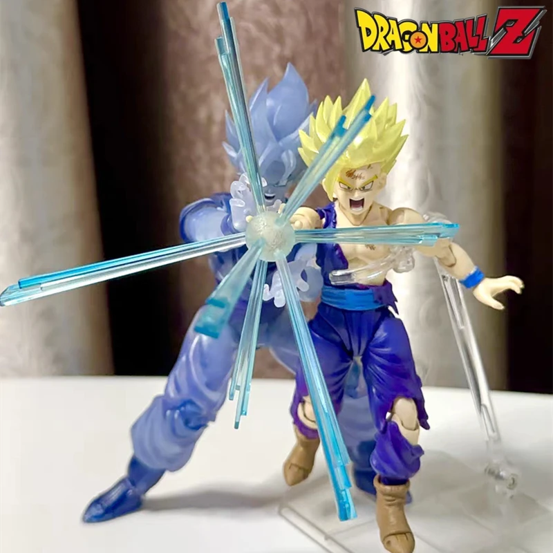 Bandai Shf Dragon Ball Z Super Saiyan Son Goku Super Saiyan 2 Song Gohan Model - £209.37 GBP+