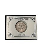 1982 S George Washington Silver Half Dollar Proof-With Box And COA - $39.59