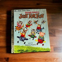 Vintage - A Little Golden Book - Richard Scarry&#39;s Just For Fun - 211-52 - £4.63 GBP