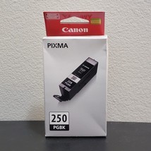 New Genuine CANON Pixma PGBK 250 BLACK Ink Cartridge 15 ml Tank - $17.66
