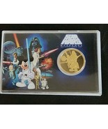 Walt Disney World 2007 Star Wars LE of 1000 24kt Gold Overlay Collectibl... - $30.39