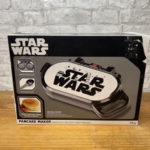 Disney Star Wars R2-D2 &amp; Darth Vader Electronic Kitchen Pancake Waffle Maker NEW - £23.72 GBP