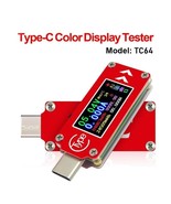 New RD TC64 Type-C USB Tester Voltage Current Meter Quick PD Charger Tes... - £7.90 GBP