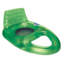 Poolmaster Water Pop Deluxe Swimming Pool and Beach Float Lounge, Asst. Colors M - £55.50 GBP