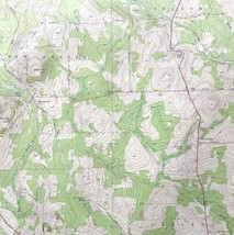 Map New Sweden Maine 1953 Topographic Geological Survey 1:24000 27 x 22&quot; TOPO9 - £41.27 GBP