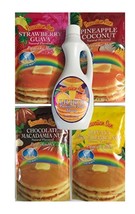 Hawaiian Sun Tropical Pancake Lovers 5 Piece Bundle (Choice of 12.5oz Syrup) - $52.95