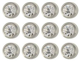 Caflon Surgical Steel White Stone Color 4mm Ear Piercing Earring Studs 1... - $450.57 MXN