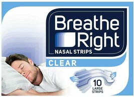 Breathe Right Nasal Strips Clear Large x 30 Strips - £15.08 GBP