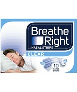 Breathe Right Nasal Strips Clear Large x 30 Strips - $25.95 CAD
