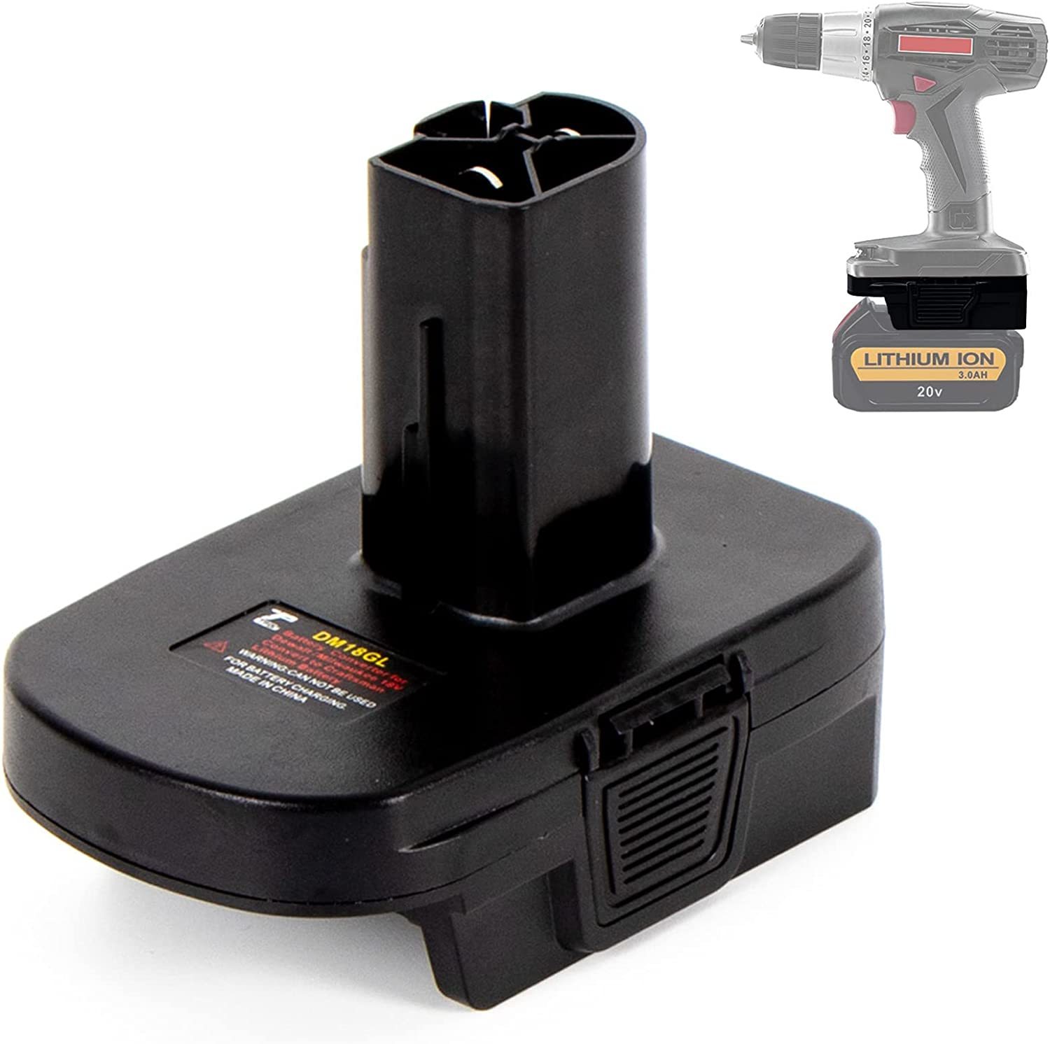 ZDTZAN Battery Adapter DM18GL for Craftsman C3 19.2V Cordless Tools,, wi... - $35.99