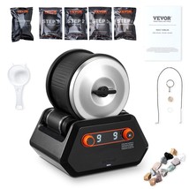 VEVOR Rock Tumbler Kit 9 Speed Settings 9-Day Polishing Timer Stone Poli... - $137.65