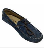 Thousand navy driver loafer slip on size 32 / US 1 - £34.09 GBP