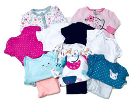 Baby Girl Size 3M 13 Pc. Mixed Brand Clothing Lot - $16.95