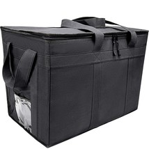 Insulated Delivery Grocery Bag Carrier, 23&quot; X 14&quot; X 15&quot;, Perfect For Ube... - £31.85 GBP