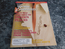 Creative Machine Embroidery Magazine May June 2003 Field of Flowers - £2.36 GBP