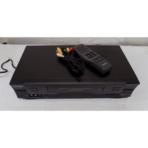 Toshiba w-627 4 Head Hi Fi Stereo VHS VCR with Remote, Cables &amp; HDMI Ada... - $146.98