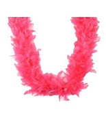 Flamingo Pink 45 gm 72 in 6 Ft  Chandelle Feather Boa - £5.86 GBP