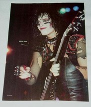 MOTLEY CRUE NIKKI SIXX HIT PARADER MAGAZINE PHOTO 1984 - £13.58 GBP