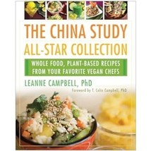 The China Study all star collection paperback cookbook by Leanne Campbell Phd - £13.69 GBP