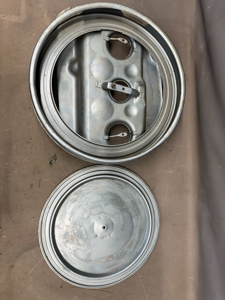 1959-1964 Pontiac Tri Power Air Cleaner Bonneville Catalina GTO Star Chi... - $1,250.91