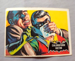 1966 Batman Card Topps Black Bat Chloroform Victim 6 VG/EX+ - $15.79
