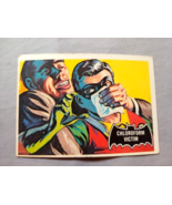 1966 Batman Card Topps Black Bat Chloroform Victim 6 VG/EX+ - £12.38 GBP