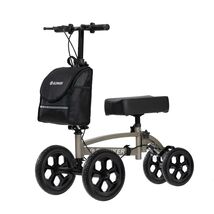 ELENKER Knee Scooter All-Terrain w/ Handbrakes 10” Wheels - $123.75