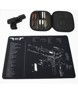 1911 Gun Cleaning Mat Diagram Schematic and Universal Cleaning Kit - $24.99