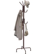 Standing Coat And Hat Hanger Organizer Rack By Simplehouseware In Bronze. - £24.00 GBP