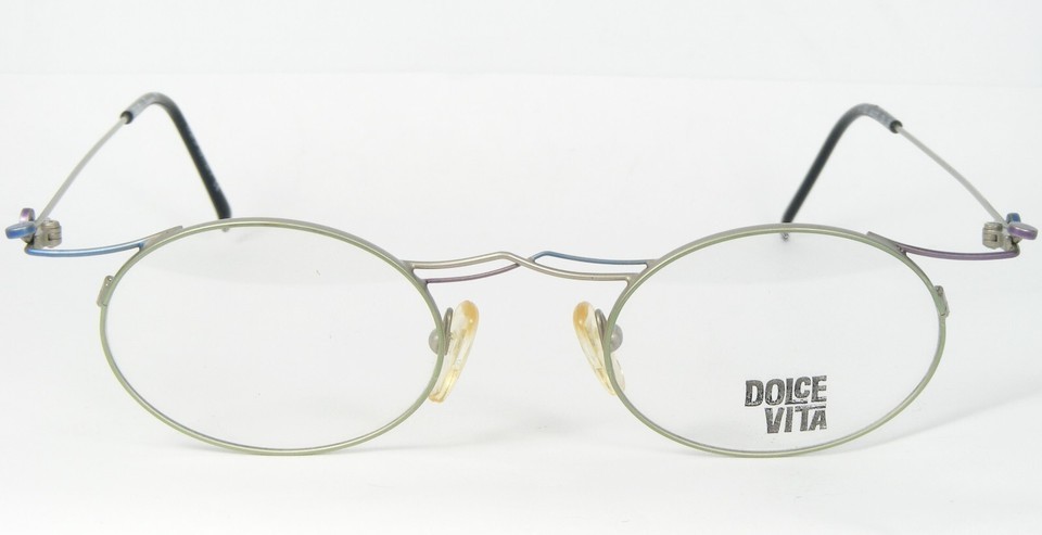 Vintage DOLCE VITA by Casanova DV-35 C-03 MULTICOLOR EYEGLASSES FRAME 44-22-150 Item image 2