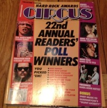 Circus Feb 1992: 22nd Readers Poll, Photo Yearbook - $12.99