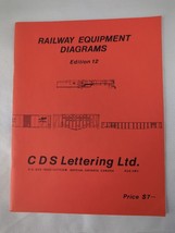 Railway Equipment Diagrams Edition 12 C-D-S Lettering Ltd Paperback Book... - $19.96