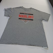 MLB Miami Marlins Baseball Youth Gray Short Sleeve Graphic T-Shirt Size Large image 12